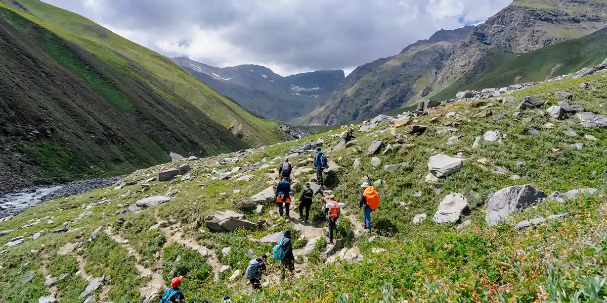 Start Early to Avoid Afternoon Showers- monsoon trekking tips